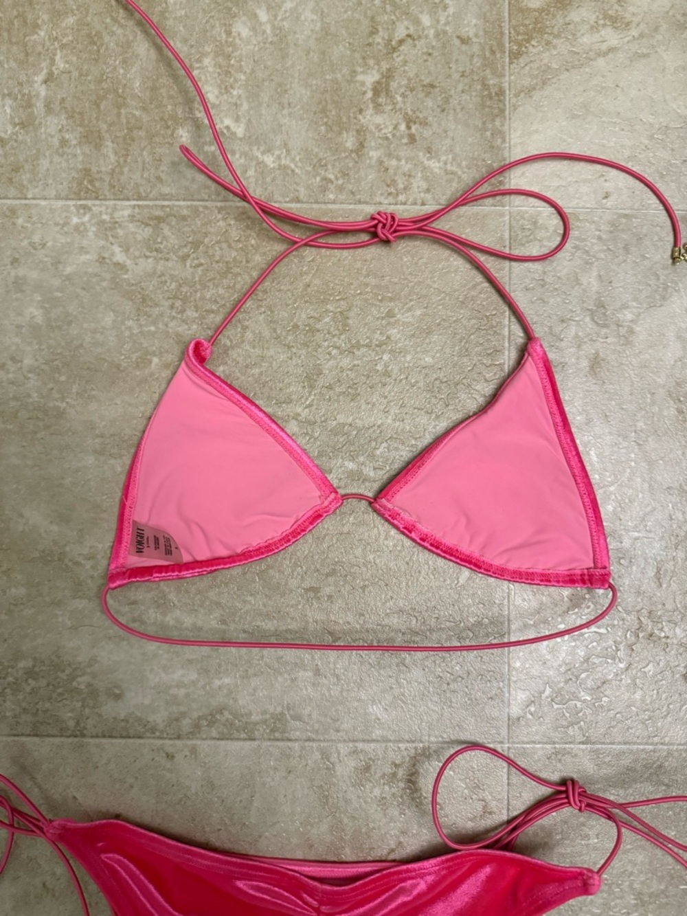 Voight Hot Pink String Bikini Set - Women Swim Bikinis - Picture 6 of 8